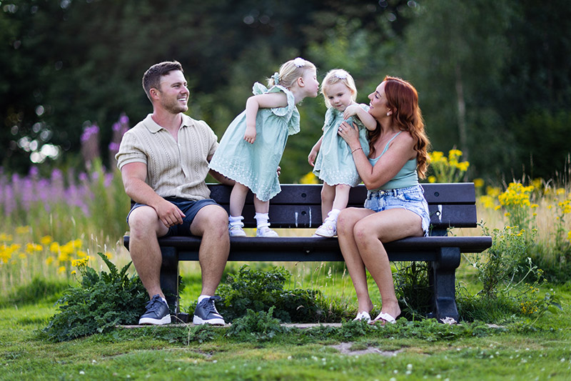 family portraits outdoors lichfield